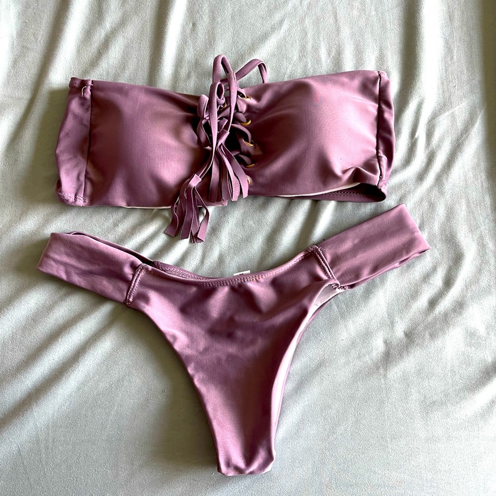 Purple bikini